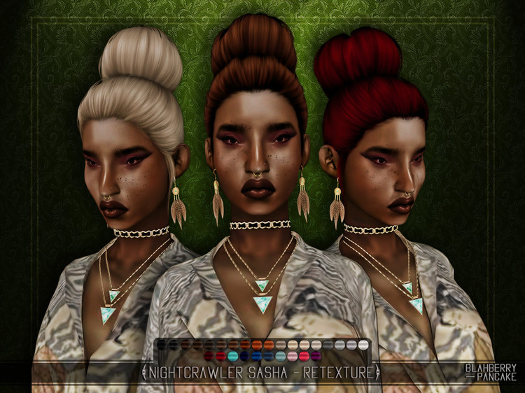 DOWNLOAD RETEXTURE + DREADS + MESH (YOU NEED IT) by simsday - SimsDay