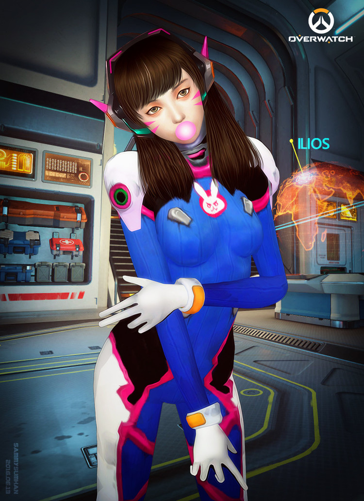 D.VA by sammysumhan - SimsDay